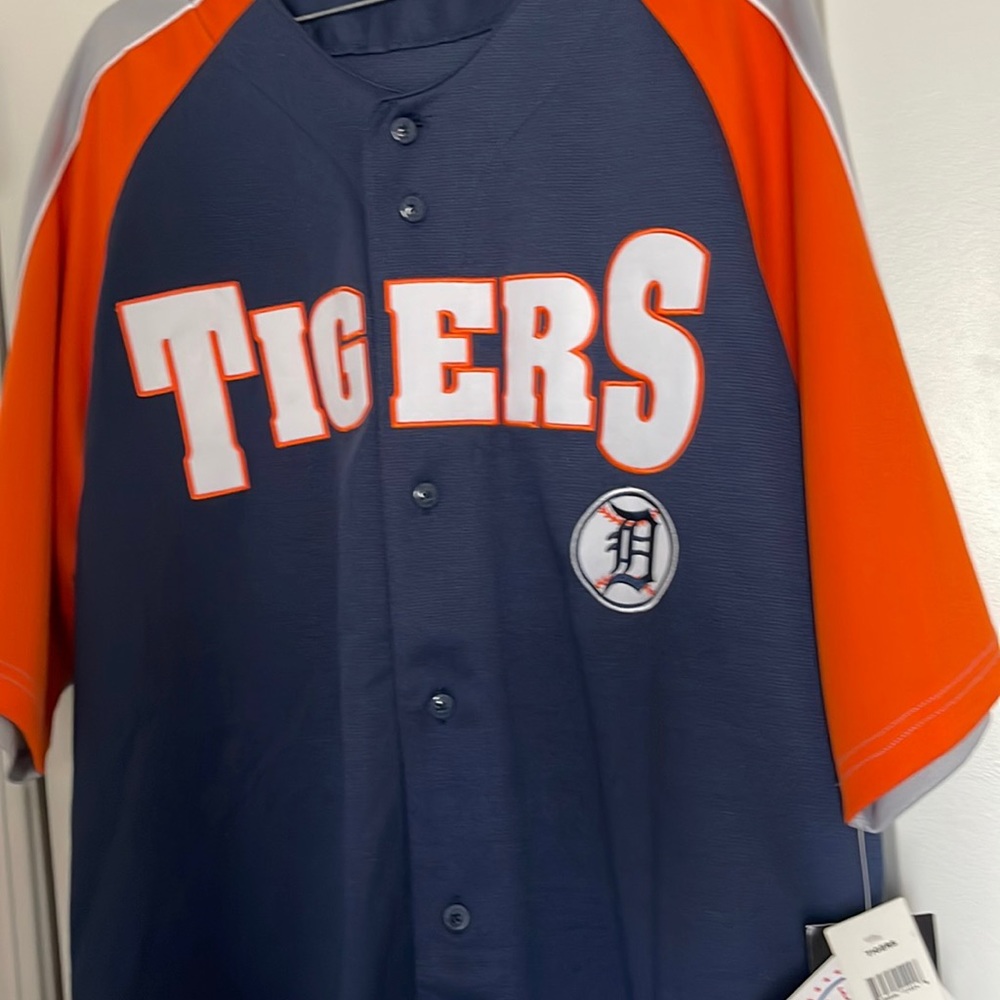 🆕 Detroit Tigers Baseball Jersey 🐯⚾️🔥